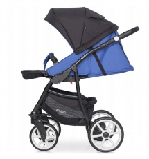 Детская коляска 2 в 1 Riko Basic Sport 05 Raicing Blue